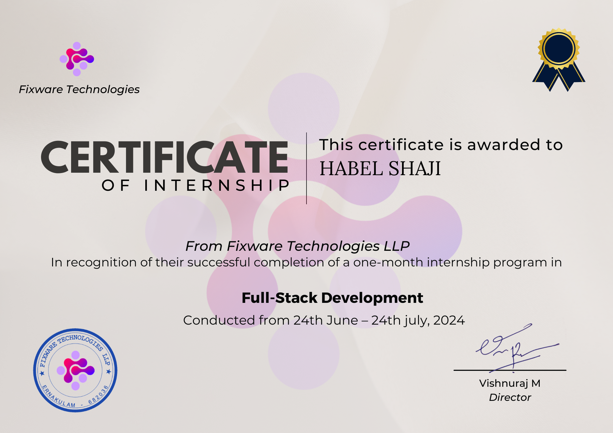 Machine Learning Certificate