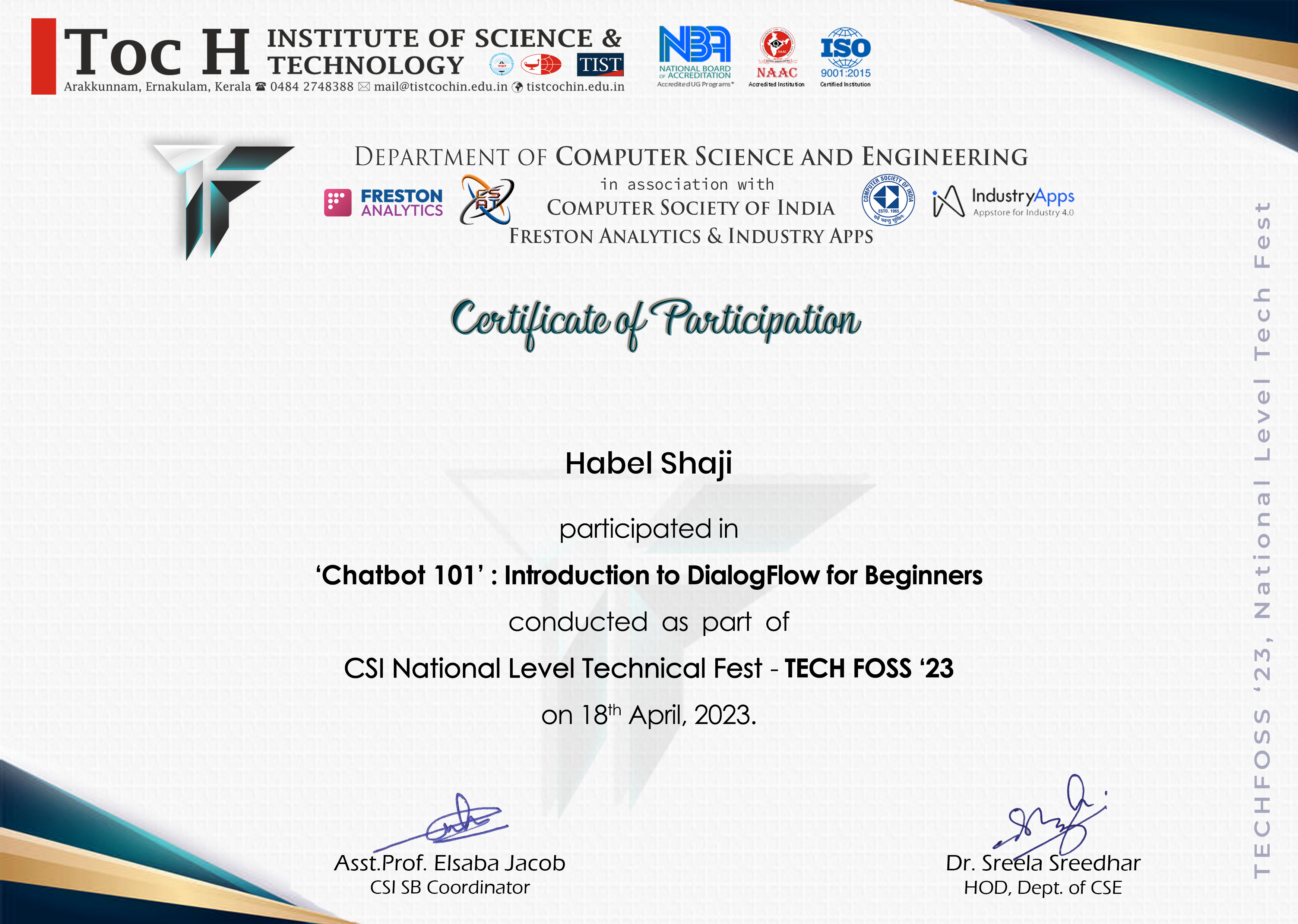 Cloud Essentials Certificate