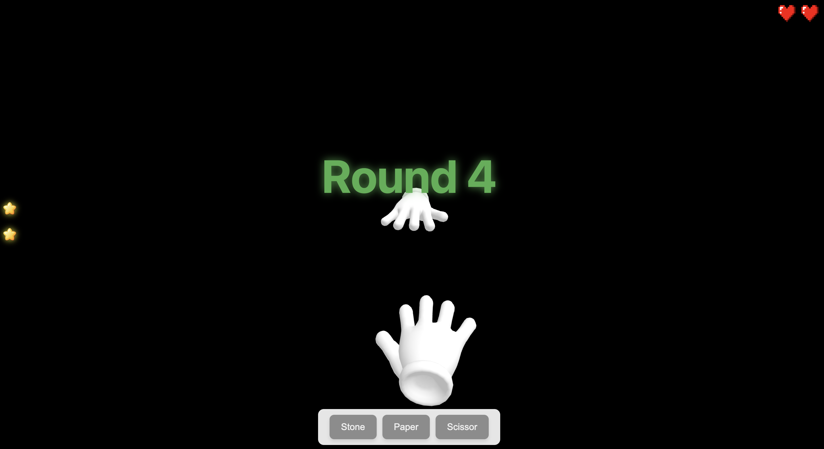 Interactive 3D Hand Game